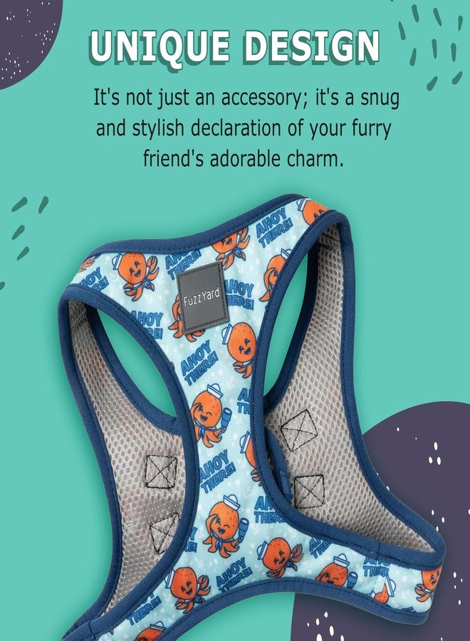 FuzzYard Ahoy There! Step in Dog Harness | Size S | Comfortable Fit for Everyday Walking & Training - Image 4